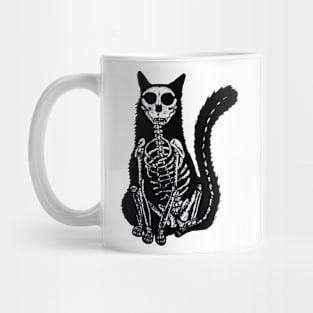 Curious Black Cat Mug